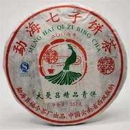 現貨云南普洱茶生茶 勐海福今茶廠2006年 大曼呂精品青餅 7餅 2499g