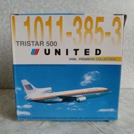 1:400 United Airlines L1011-385-3 Tristar 500 聯合航空 飛機模型