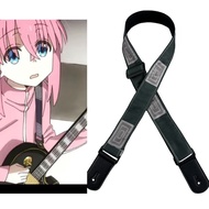 Bocchi the Rock Guitar Strap Fits Guitar&Bass Anime Cosplay Accessory Bocchi,Ryo,Ikuyo,Nijika #10