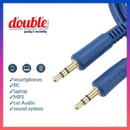 Gold Plated Connector Aux Cable 3.5 mm Jack Audio Cable 3.5mm Speaker Line 1.5M/3M/5M