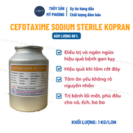 Cefotaxime 86% Kopran giá rẻ ks hàm lượng cao Ấn Độ gan sưng vàng mờ đường ruột phân trắng ehp 1kg t