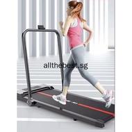 Fitness Treadmill Walking Pad Foldable Treadmill 2 In 1 Walking Running Machine Fitness Exercise Equipment Cardio Exercise Running Machine