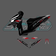 Striping STICKER TRANSPARENT VARIO NEW 2023 GEN 2 MOTIF DESIGN LIST GEN 1