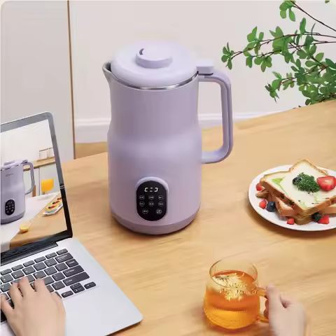 2L Electric Juicer Large Capacity Soy Milk Machine Wall Breaking Machine Heating Cooking Rice Paste 