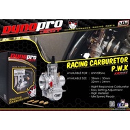 DYNOPRO RACING CARBURETOR UNIVERSAL USE - PWK 28MM 30MM 32MM 34MM PWK 24MM LC135 WAVE 125 EX5 KRISS SRL110