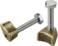 2 Pack Pool Ladder Anchors,for PW-4C Perma 3", 4" Sockets,Bronze Wedge Assembly Swimming Pool Ladder