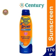 Terlaris Banana Boat Sport Coolzone Sunscreen Lotion Spray Spf50 170Gr