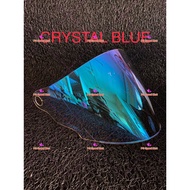 VISOR HELMET LASER 46 YH PRO LTDSWANINDEXX-DOT G518ONZA (TINTED/RAINBOW/GOLD/REVO RED/REVO BLUE/REVO