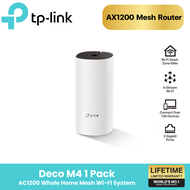 Deco M4 | AC1200 Whole Home Mesh Wi-Fi System (1-Pack) - TP-Link