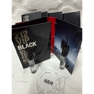 NEW YORK CAROLIN.A  H.ERRER  212 VIP BLACK EDP 1.5ml spray for women 💯%Ori👍