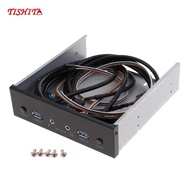 [Bilibili1] 2Port USB 3.0 Front Panel Expansion Bay Hub AUDIO 3.5mm & Power Switch