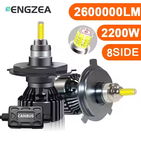 ENGZEA H7 LED Car Headlight Bulb 2600000LM H1 360º H11 H8 H3 9005 HB3 9006 HB4 9012 HIR2 D1S D2S 600