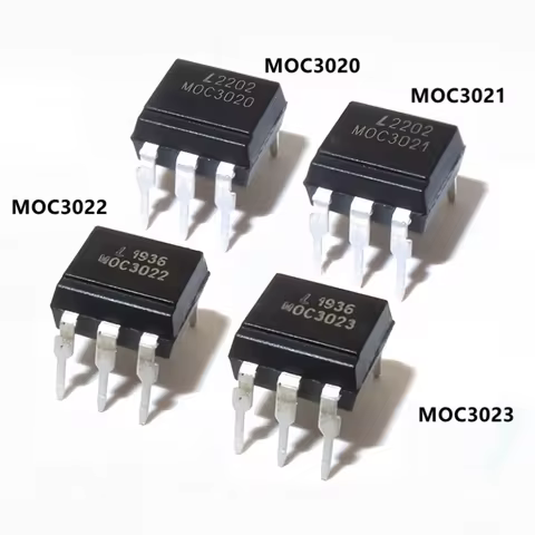 Original IC EL817C MOC3020 EL4N25 H11L1M 4N35 6N137 6N136 HCPL-4504 DIP Optocoupler Optoisolator for