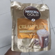 NESCAFE GOLD 3 in 1 Creamy Latte 12 x 31g