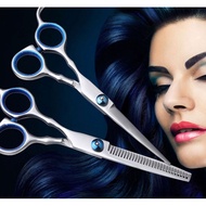 Hair Scissors 6.0 Professional Hairdressing Scissors Thinning Barber Scissor Set Hair Cutting Scisso
