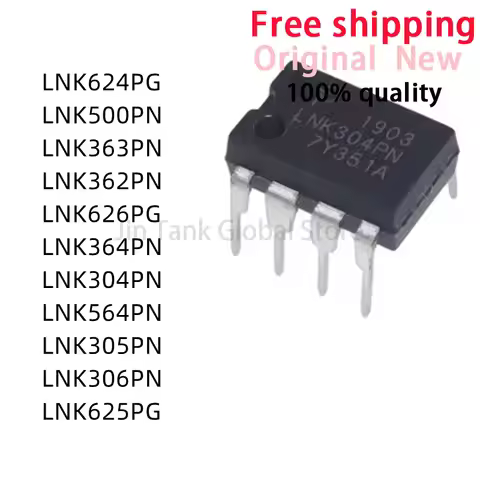 10Pcs 100% New LNK304PN LNK564PN LNK305PN LNK306PN LNK364PN LNK626PG LNK362PN LNK363PN LNK500PN LNK6