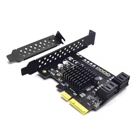 4 Ports SATA 6G PCI Express Controller Card PCI-e 4x To SATA III 3.0 88SE9230 chip support PCI-E 4X 