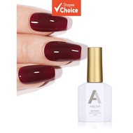 AILLSA 15ml/1pc Deep Red Gel Nail Polish Soak Off UV/LED Gel Nail Polish, Suitable for Beginners DIY