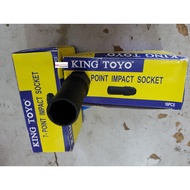 KINGTOYO KT-4807P 7-POINT IMPACT WHEEL NUT SOCKET (16.5MM)