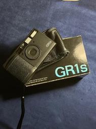 Ricoh GR1S 黑機 盒裝完整 含遮光罩 濾鏡接環等 配件