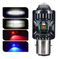 Motorcycle LED Headlight H4/ba20d/p15d, Strobe Light