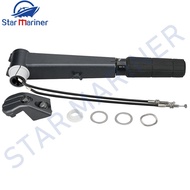 6B4-42111-00-4D Throttle Handle Steering Assy With Cab For Yamaha Outboard Motor 2T 9.9HP 15HP 6B3 6