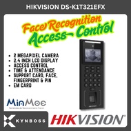 MESIN ACCESSORIES CONTROL HIKVISION DS-K1T321EFX FINGERPRINT FACE RECOGNITION ABSENCE MACHINE EM CAR