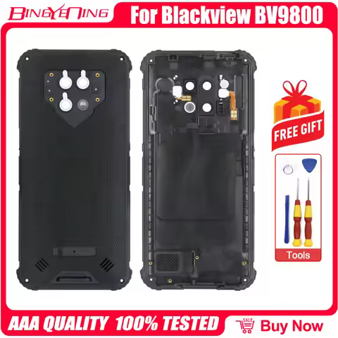 Original Battery Cover Back housing case For Blackview BV9800/BV9800 Pro Repair Replacement Accessor