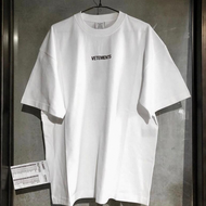 Top Choices Trendy Printed T-Shirts Ready Stock 2020 Vetements Logo Embroidery Big Washing Label Out