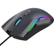 Gamings Mouse USB Cord RGB Backlit Gamers Mouse 4 Adjust 3200DPI