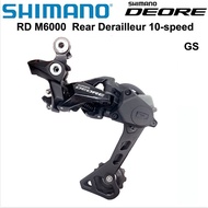 ✉SHIMANO DEORE RD M6000 RD-M6000 Shadow Rear Derailleurs Mountain Bike  GS MTB Derailleurs 10-Speed