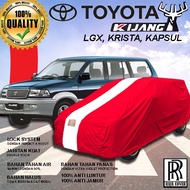 COVER MOBIL TOYOTA KIJANG LGX KAPSUL KRISTA ANTI AIR WATERPROOF OUTDOOR, SARUNG MOBIL. SELIMUT MOBIL