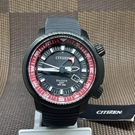 Citizen BJ7086-06E Eco-Drive Men's Black Rubber Strap Watch