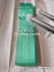 hordeng jendela murah Full set sama batang ny/gorden Murah tapi mewah/gorden plisket Full set/gorden