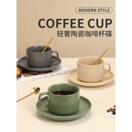 Cawan Kopi Set Sudu Piring Cawan Kopi Mewah
