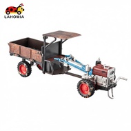 LAHOMIA Industrial Tractor Retro Alloy Toy Tractor 4x4 with Movable Parts for Childrens Playroom Dec
