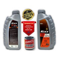 OSK PERFORMANCE FILTER & KIXX  20W50  SEMI SYNTHETIC