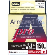 DUEL Armored F Plus Pro Aji Mebaru PE Fishing Line 150m