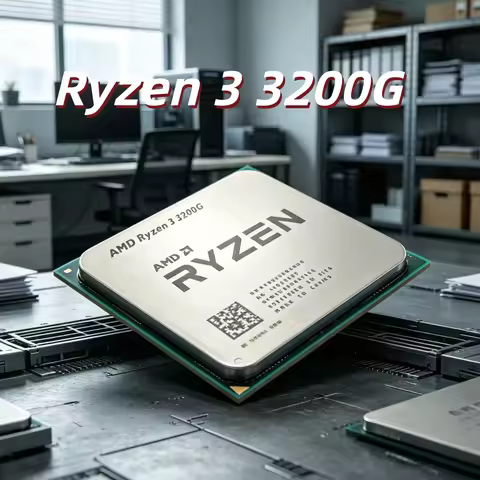 Budget Integrated APU AMD Ryzen 3 3200G Vega 8 Graphics 3.6GHz 4C4T 65W AM4 DDR4 Loose Chip