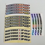 Japanese Daytona Rim Stickers PrincutKANJI