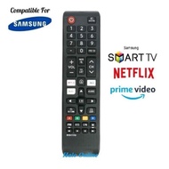 High Quality Replaced Remote Control For Samsung Smart 4K UHD TV With NETFLIX / PRIME VIDEO Buttons.