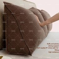 Cushion backrest high resilienceBedhead cushion, backrest cushion, soft bag, triangular cushion, bed