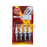 NGK BP6ES Spark Plug (Price for 1 set=4pcs) - Proton Saga 8V 12V Iswara Wira Satria 1.5 12V Carburet