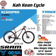 TRINX BIKE - CARBON H1500 PRO - ITALY - MTB 29 - SRAM 12 SPEED