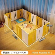 Mestercock Dog Fence Indoor Small Dog Ultra Large Free Space Pet Dog Cage Toilet Training Fence Dog 