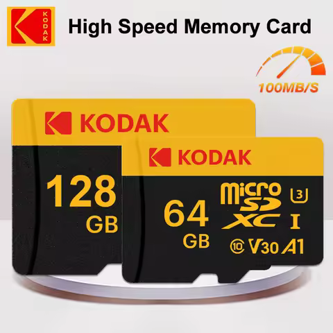 Kodak Original Micro Sd Memory Card 64GB 128GB SD Card Micro SDXC Class10 Flash Card 256GB 32GB SD M