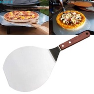 KODICE Pizza Paddle, Stainless Steel Wooden Handle Pizza Shovel, Professional Non Stick Hanging Hole