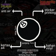 8-ball Pool Waterproof Printing Sticker