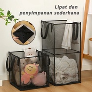 Laundry Basket Bag Basket / Thick Folding Laundry Basket Multipurpose Clean & Dirty Clothes Basket 2