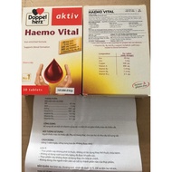 Haemo vital blood supplement (iron, zinc, copper, vitamin a b2 b6 b12, people with iron deficiency a